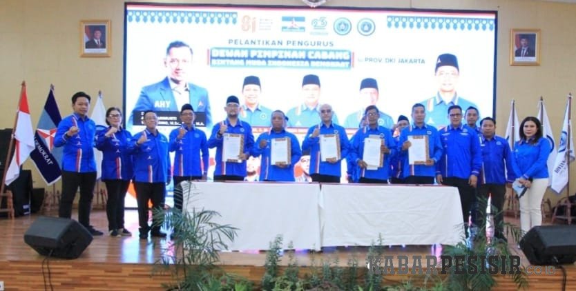 BMI Demokrat DKI Jakarta Kukuhkan Lima Pengurus DPC