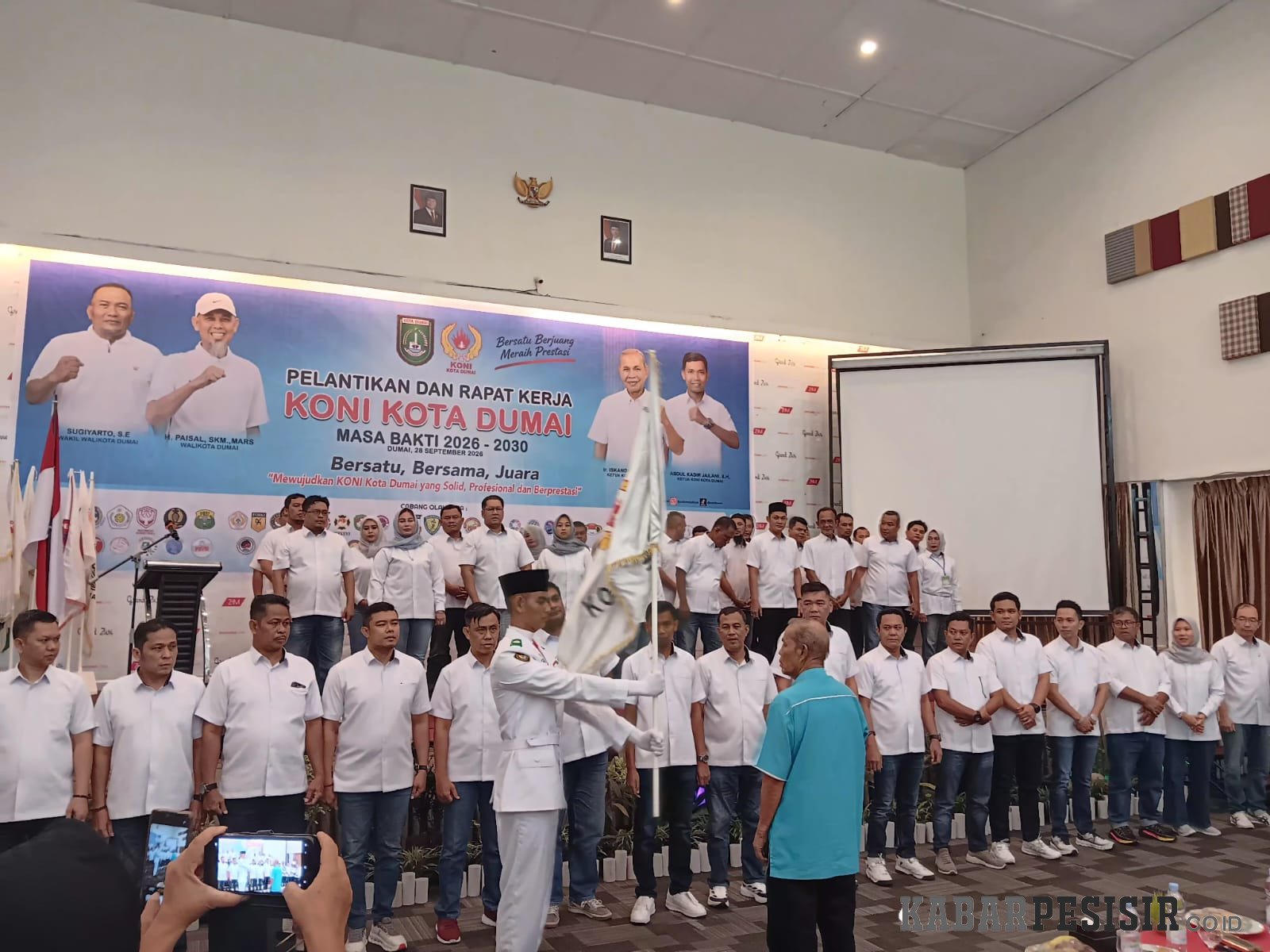 KONI Dumai Punya Nakhoda Baru, Abdul Kadir Jailani Resmi Dilantik