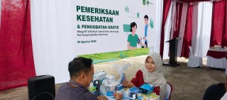 Apical Hadirkan Pemeriksaan dan Pengobatan Gratis bagi Warga Lubuk Gaung