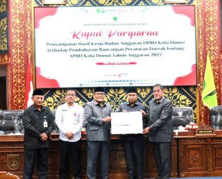 DPRD Dumai Setujui Ranperda APBD 2027