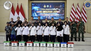 Pelindo Dumai Perkuat Sinergi dengan TNI AL Lewat Bakti Sosial dan Bakti Kesehatan