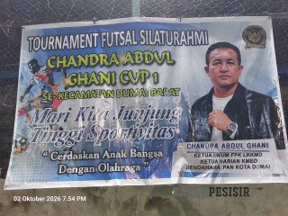 Ichan AG Sponsori Turnamen Futsal, Dorong Pengembangan Prestasi Olahraga di Dumai