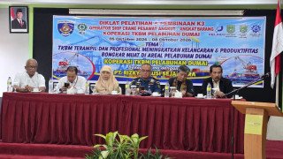 Tekan Risiko Kecelakaan Kerja, Pelindo Dumai Perkuat Kompetensi Operator Bongkar Muat